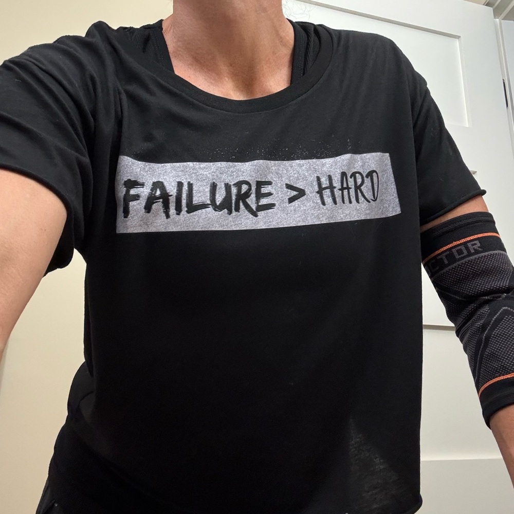 Black Graphic Women's Top